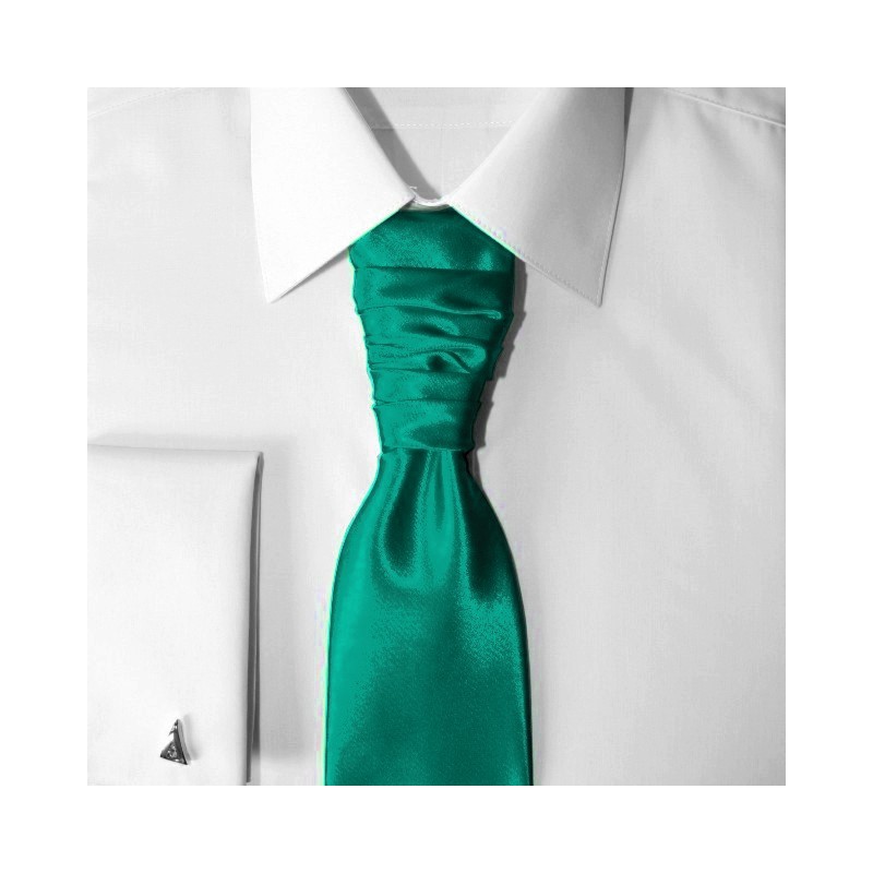 Sivá francúzska kravata prúžkovaná