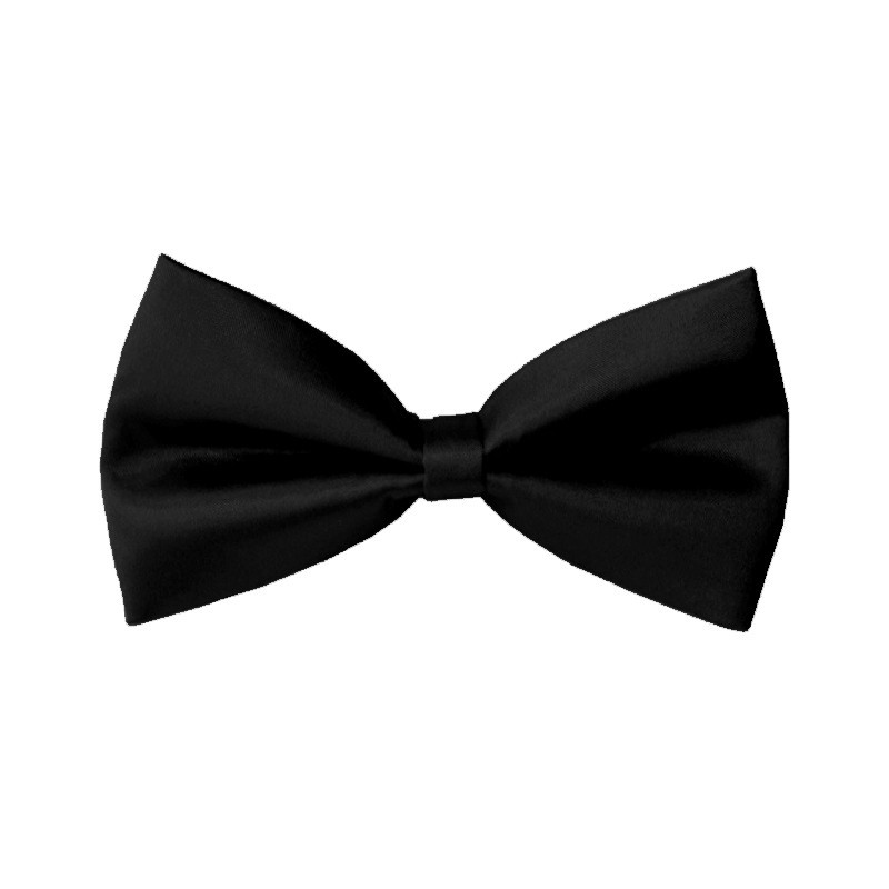 Čierny motýlik s vreckovkou