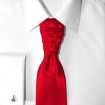 Francúzska kravata červená