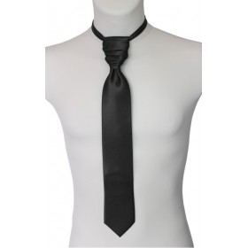 Francúzska kravata čierna