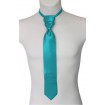 Tyrkysovozelená francúzska kravata