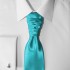 Tyrkysovozelená francúzska kravata