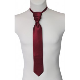 Francúzska kravata bordová