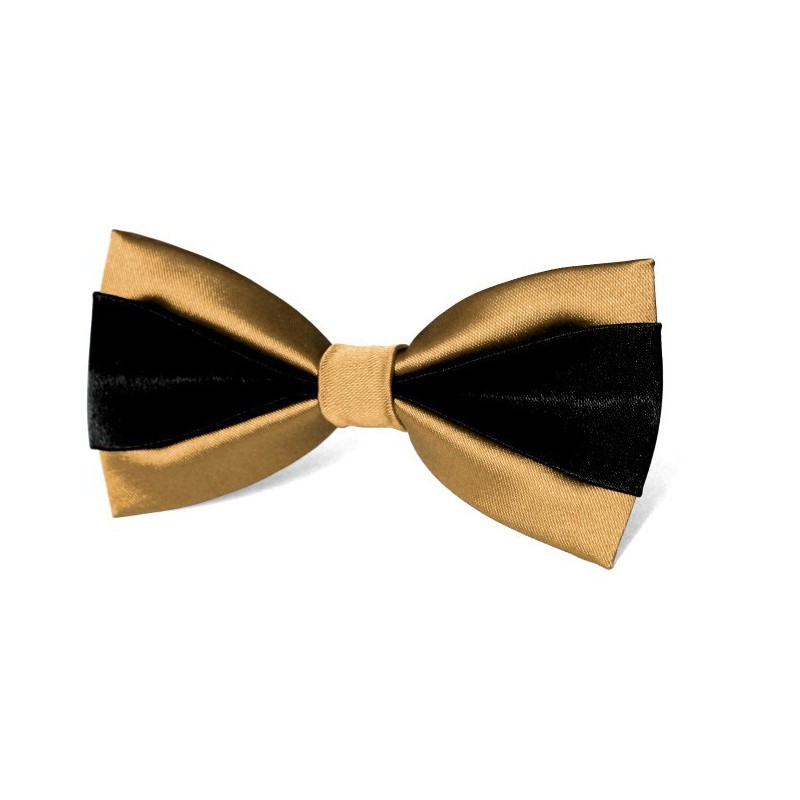 Motýlik zlato-čierny s vreckovkou