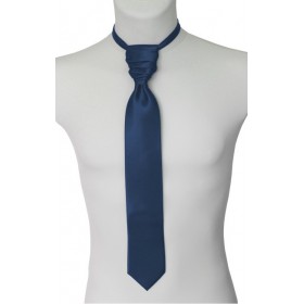 Francúzska kravata granátová modrá s vreckovkou