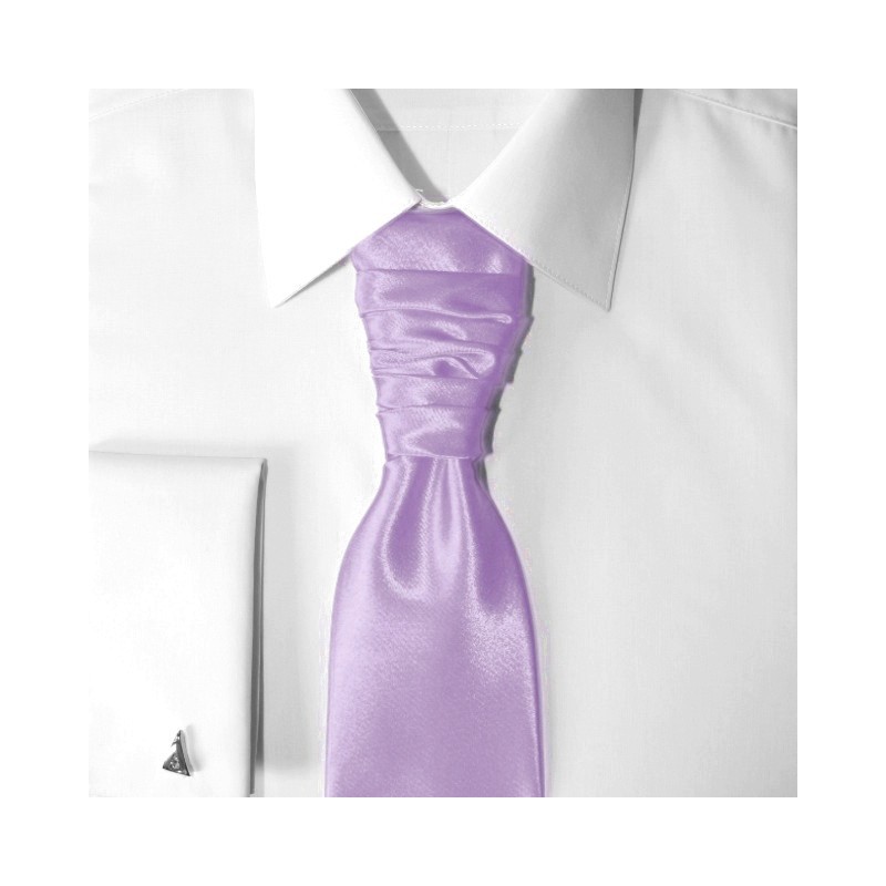 Svetlofialová francúzska kravata