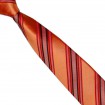 Detská kravata sýtooranžová