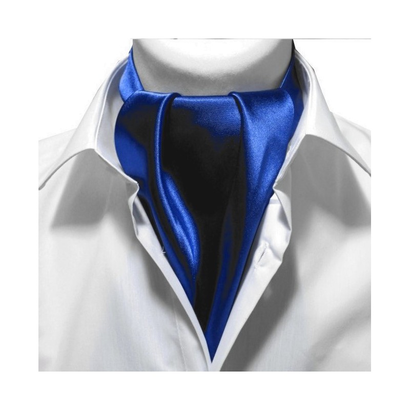 Kravatošál parížska modrá žakár