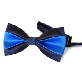 Motýlik granátovo-modrý s vreckovkou