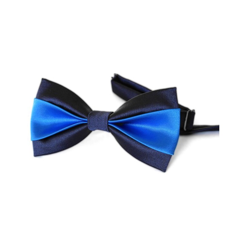 Motýlik granátovo-modrý s vreckovkou